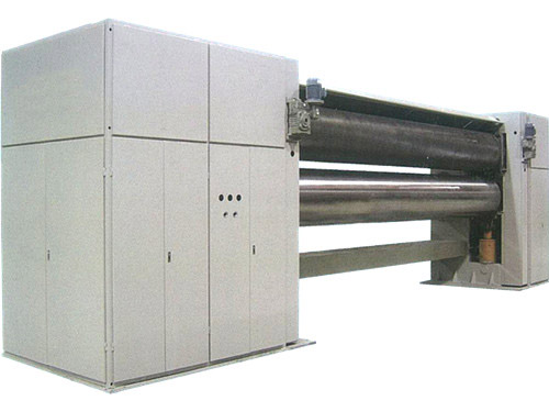 Non woven fabric hot rolling machine