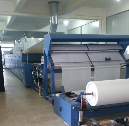 Double dot interlining coating machine